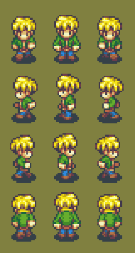 rpg maker vx ace sprite sheet template