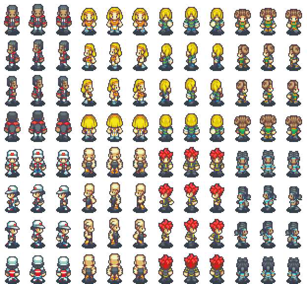 More Character Sprites | Time Fantasy